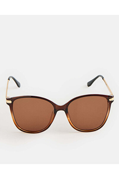 REDTAG Women Brown Cat-Eye Sunglasses