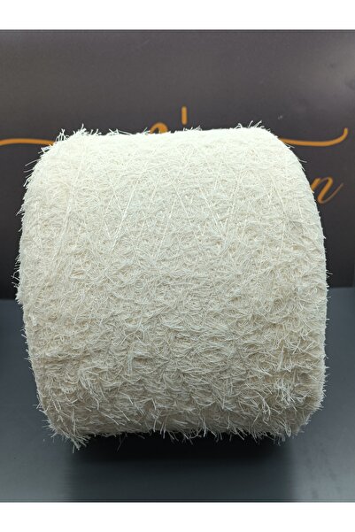 Pİ Yarn Fringed Yarn White 500Gr