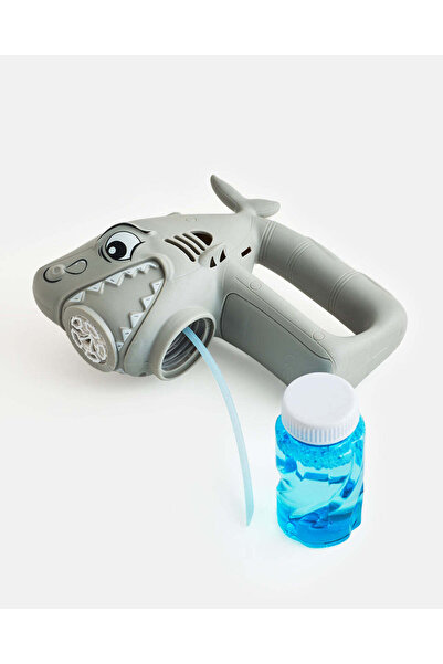 REDTAG Grey Shark Bubble Blaster With 60ML Bubble Solution