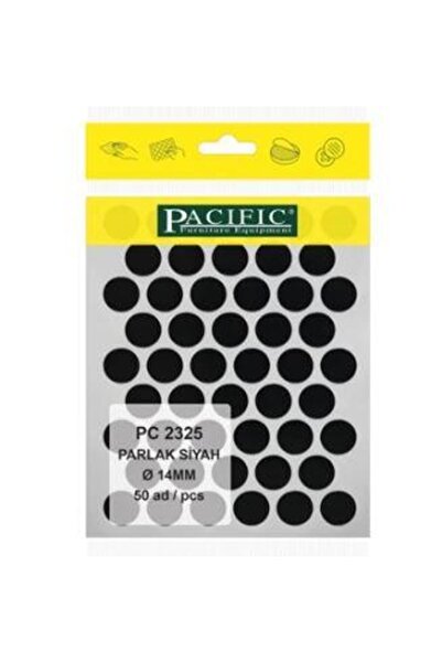 PACIFIC Adhesive Plug Glossy Black 14mm