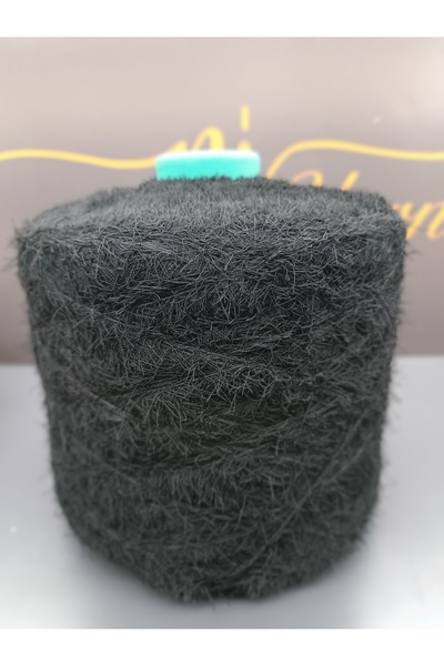 Pİ Yarn Fringed Thread Black 500Gr