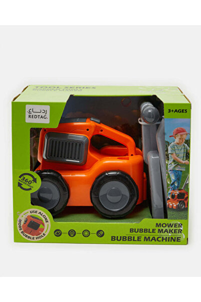 REDTAG جزازة عشب زرقاء تعمل بالبطارية مزودة بإضاءة