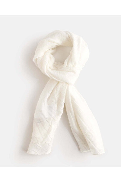 REDTAG Women White Solid Scarf