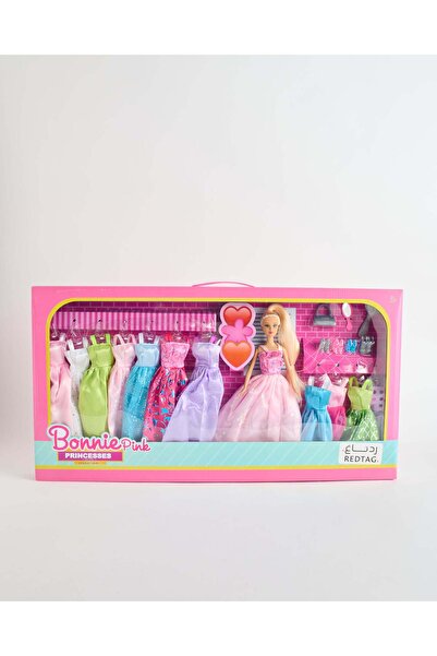 REDTAG مجموعة متنوعة من دمى بوني برينسيس للأزياء للبنات، مقاس 11.5 بوصة