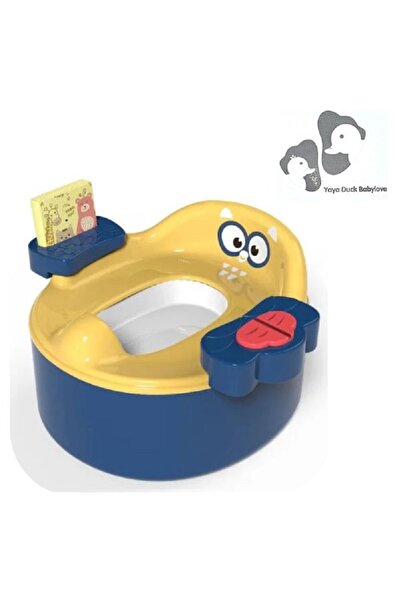 AL ARQAM Yaya Duck BabyLove Potty Training Seat with Music & Cloth Book for T...