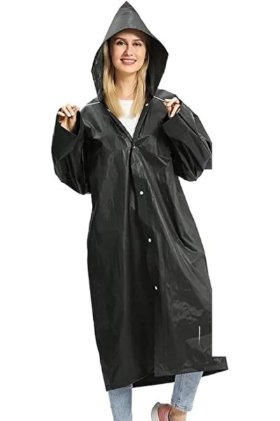 Arabest معطف واقٍ من المطر للبالغين، معطف واقٍ من المطر بأكمام طويلة للتخييم ...