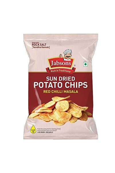 Jabsons رقائق بطاطس جابسون المجففة بالشمس 110 غرام