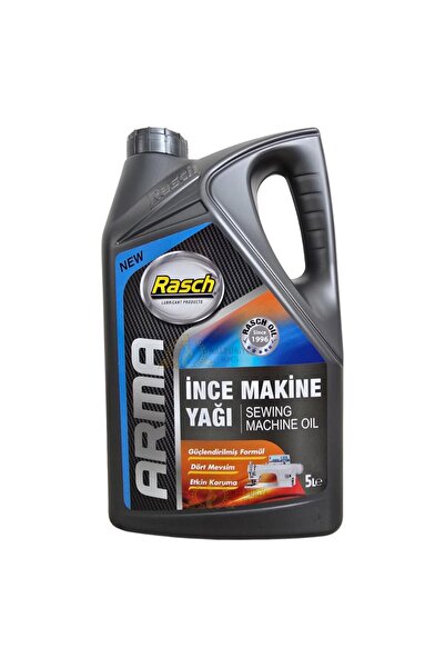 Rasch Leke Bırakmayan İnce Makine Yağı No 5 - 5 Lt.