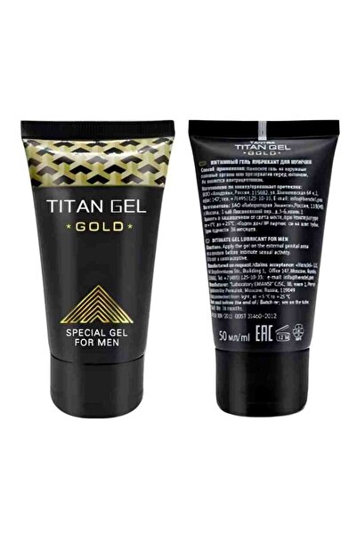Titan Titan Gold Male Vitality Gel – Natural Intimate Care, Boosting Energy a...