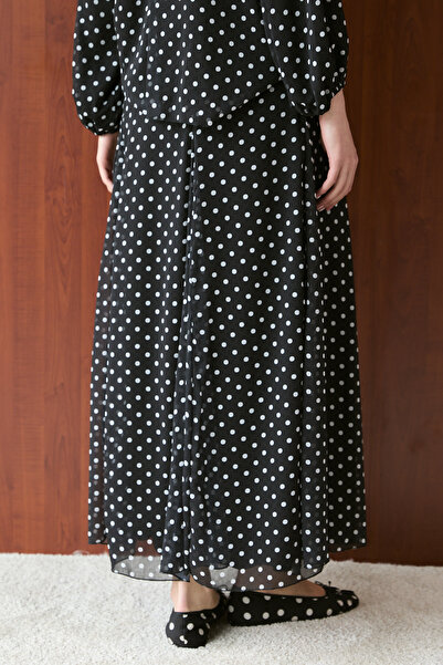 Melike Tatar Polka Dot Skirt 32-2729