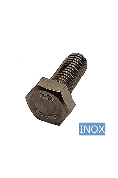 inox Surub M10x30mm Cap Hexagonal - 50buc/cutie