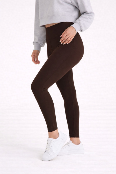 FORMO Γυναικείο κολάν με εξαιρετικά ψηλή μέση Ύφασμα scuba Ελαστικό αθλητικό ...