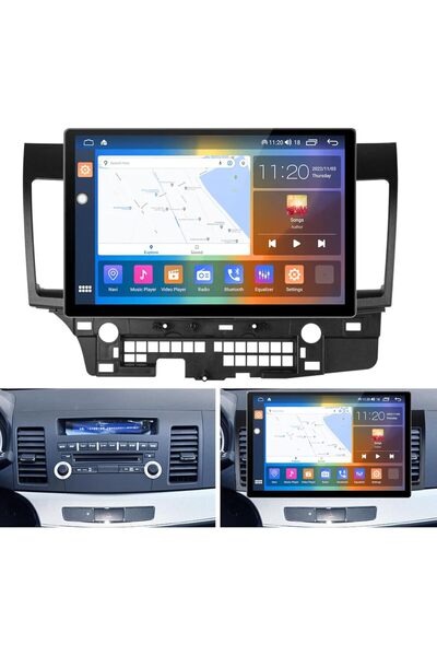 Generic شاشة سيارة أندرويد لسيارة ميتسوبيشي لانسر 13 بوصة (2008-2017) تدعم كا...