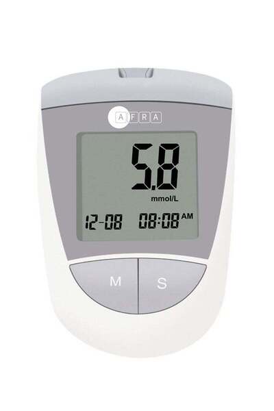 AfraBeauty AFRA Gray Blood Glucose Monitoring System (Af-100Gm)