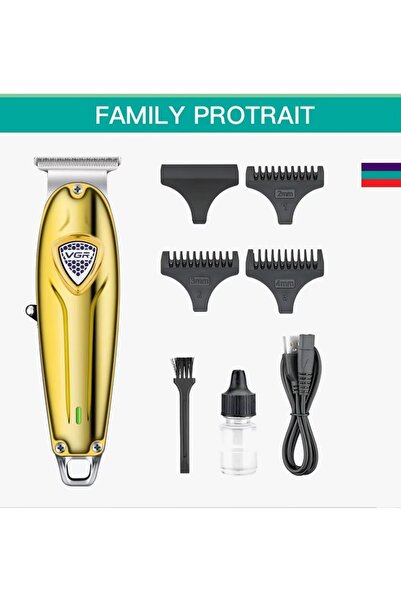 VGR V-188 Rechargeable Cordless Hair Clipper for Men, Professional Electric H...