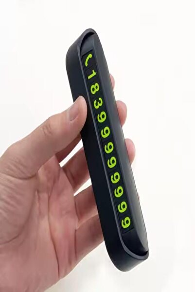 CEPAKS رقم هاتف ركن السيارة داخل السيارة، عداد فسفوري، بطاقة الزجاج الأمامي ل...