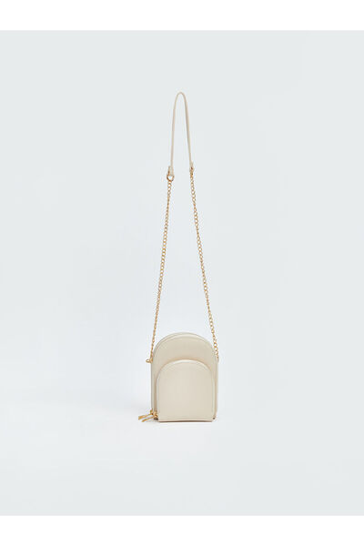 LC Waikiki Τσάντα ώμου - Λευκό - Ψεύτικο δέρμα