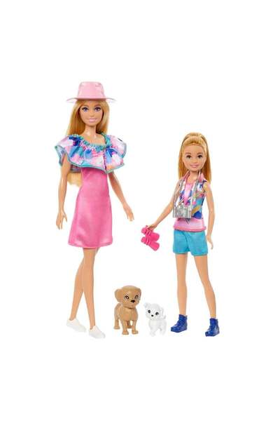 Barbie ve Stacie Kız Kardeşler 2'li Paket HRM09