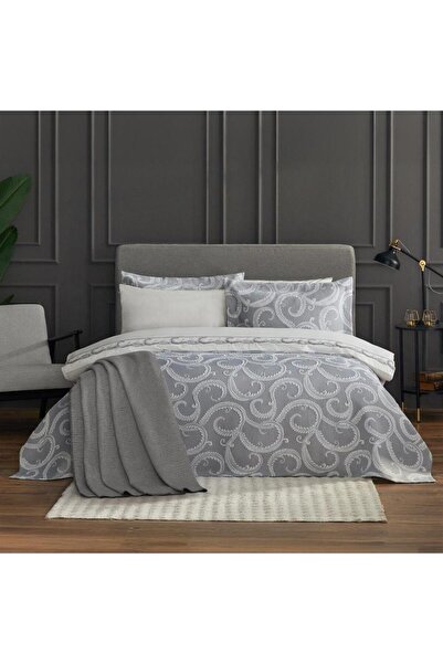 Özdilek Nev Dowry Set Paisley Gray