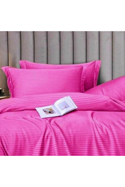 Kotonia Home Set de 2 fețe de pernă - Satin Damasc - 100% bumbac, dimensiune ...