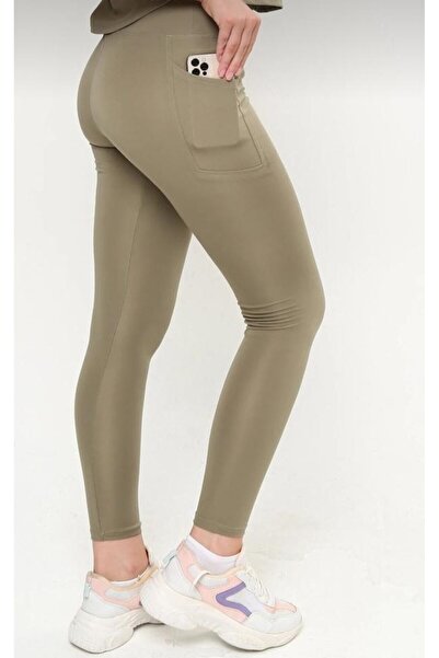 FORMO Women Pocketed Extra High Waist Scuba Fabric Stretchy Sports Comfortabl...