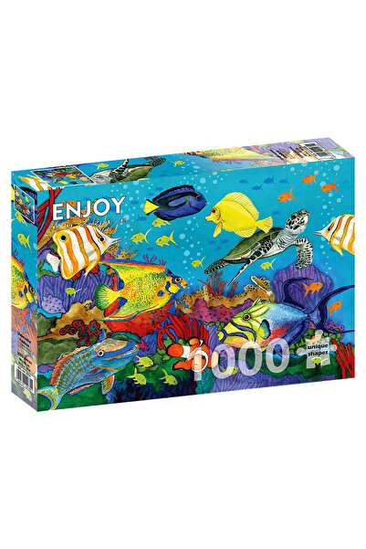 Enjoy Puzzle Puzzle 1000 piese Enjoy – Underwater Rainbow