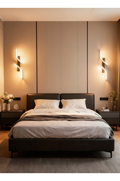 X-light B6128, Aplica led,36W (3 CCT) ,2880 Lumeni ,moderna,din metal negru m...