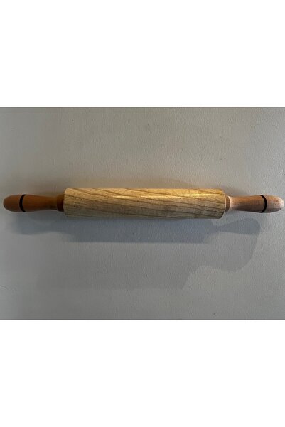 Pensan Ahşap Sabit Sap Merdane 42 cm Dışbudak