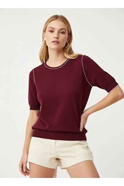 Park Karon Women's Crew Neck Soft-Textured Premium Yarn Knitwear Sweater 1244...