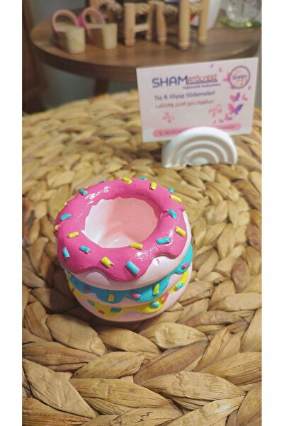 shamatolyesi Donut katmanları 5 cm yüksekliğinde