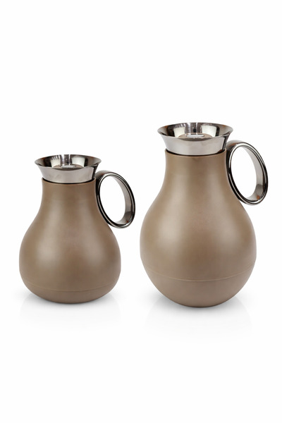 RAZ Arabic Coffee & Tea Flask Set – Soft-Touch Luxury Thermos with Stainless ...