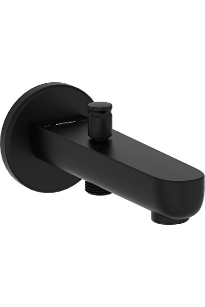 Artema Root Round A4312636 Spout with Hand Shower Outlet, Matte Black