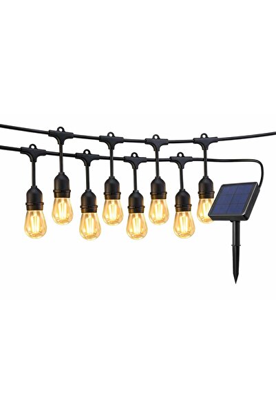 OEM Ghirlandă luminoasă cu energie solară, Lungime 30 de metri, 30 de becuri ...