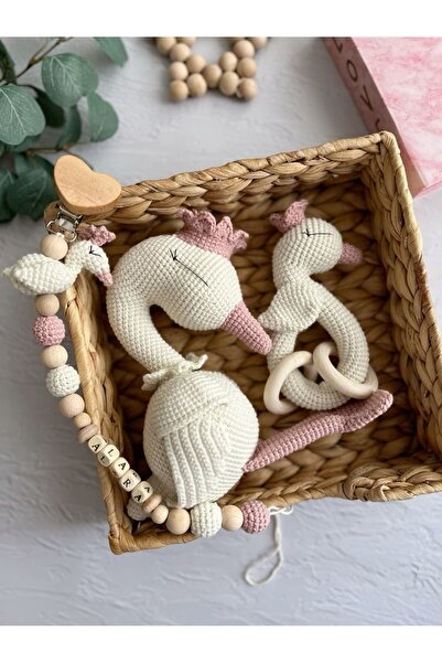 Handmade Yeni doğan kuğu set