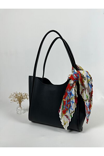 MegssStore Patterned Pleated Scarf Bandana