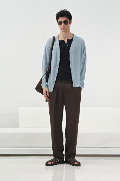 GIESTO ΕΛΑΦΡΙΑ ΛΕΠΤΟΠΛΕΚΤΗ ΜΠΛΕ ΖΑΚΕΤΑ