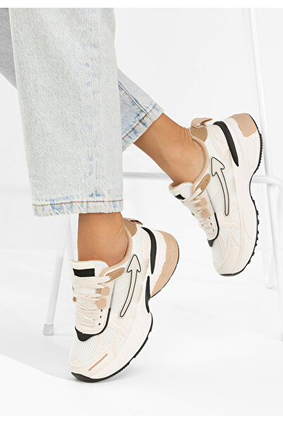 B T Shoes Sneakerși dama Daciania bej