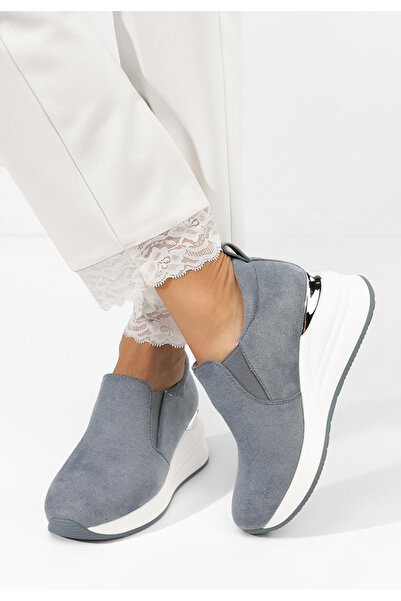 B T Shoes Leanne blue Platform Sole casual shoes