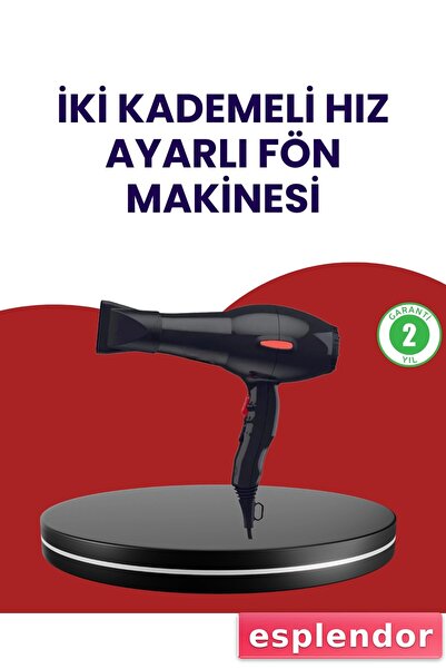 esplendor Professional 2200W Hair Dryer High