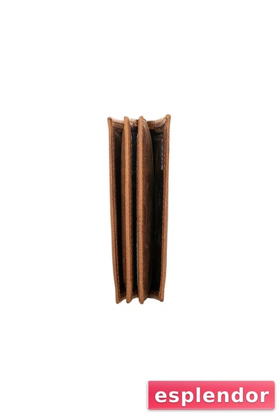 esplendor Andy Leather Card Holder G2 Brown