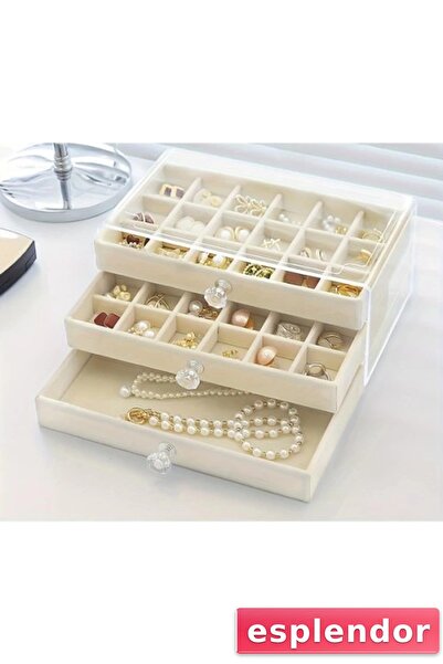esplendor Three Tier Jewelry Organizer