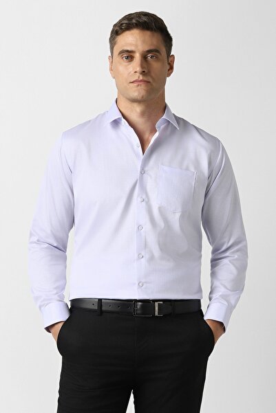 VAN HEUSEN قميص رجالي بأكمام طويلة وقصة ضيقة