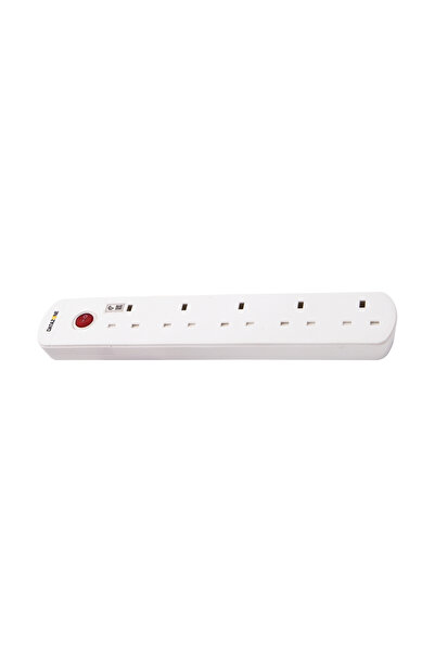 Datazone Power extension socket 2M, 4 way , 13 A fused plug, 110-250 V, Max 2...