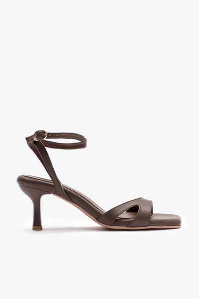 Louis Cardy Sofia Kahverengi piele Femei pantofi cu toc