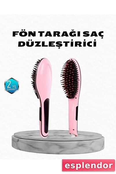 esplendor Professional Hair Straightener with 5 Heat Settings Ceramic Plates