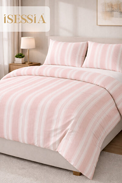 Isessia Luma Double Fitted Sheet Pack Duvet Cover Set