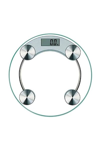 COBI SMART® Personal Scale - LCD Display, 150 Kg, Tempered Glass, Transparent