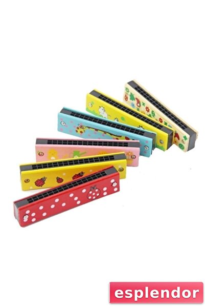 esplendor الأطفال هارمونيكا خشبية هارمونيكا التنفس ممارسة آلة موسيقية