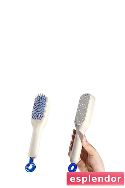 esplendor Self-Cleaning Comb - Suitable for All Hair Types