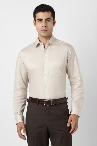 VAN HEUSEN Men Regular Fit Long Sleeve Shirt